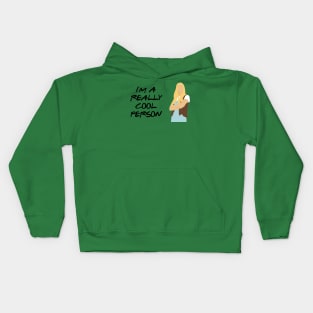 I'm a Really Cool Person by doctorheadly Kids Hoodie